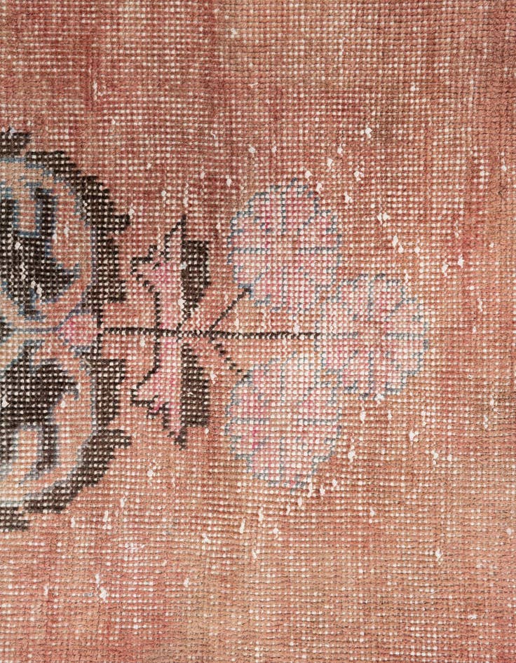 Detail image of 3' 5 x 6' 7  Hand Knotted Ultra Vintage Persian Wool Rug