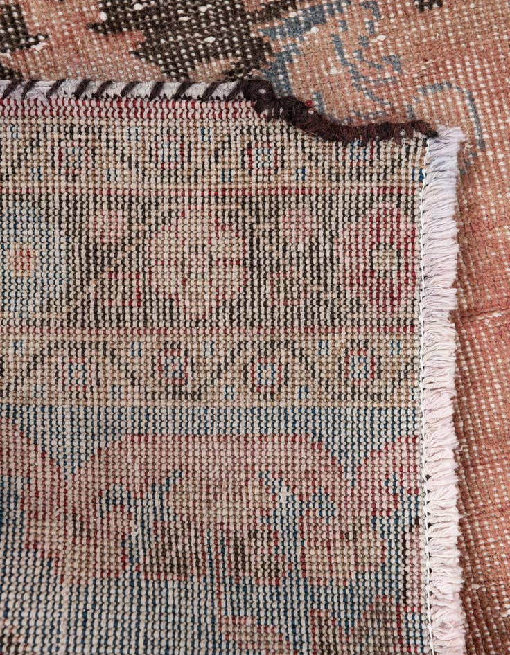 Detail image of 3' 5 x 6' 7  Hand Knotted Ultra Vintage Persian Wool Rug