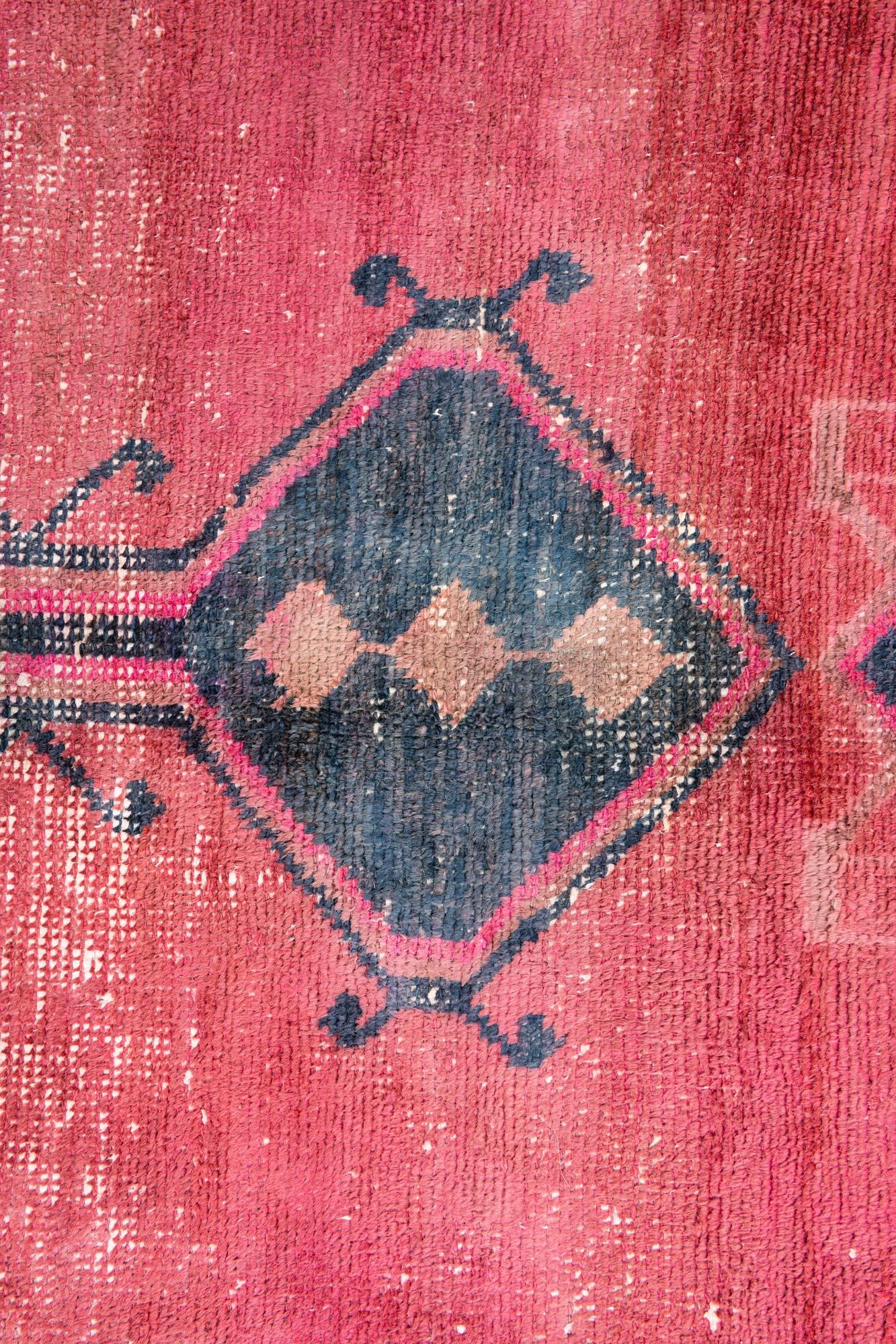 4' 2 x 7' Hand Knotted Ultra Vintage Persian Wool Rug