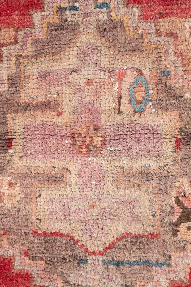 4' x 6' 9 Hand Knotted Ultra Vintage Persian Wool Rug