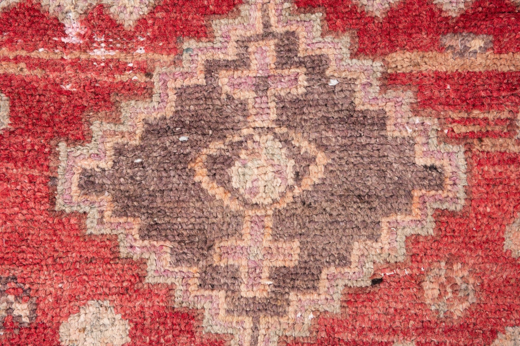 4' x 6' 9 Hand Knotted Ultra Vintage Persian Wool Rug