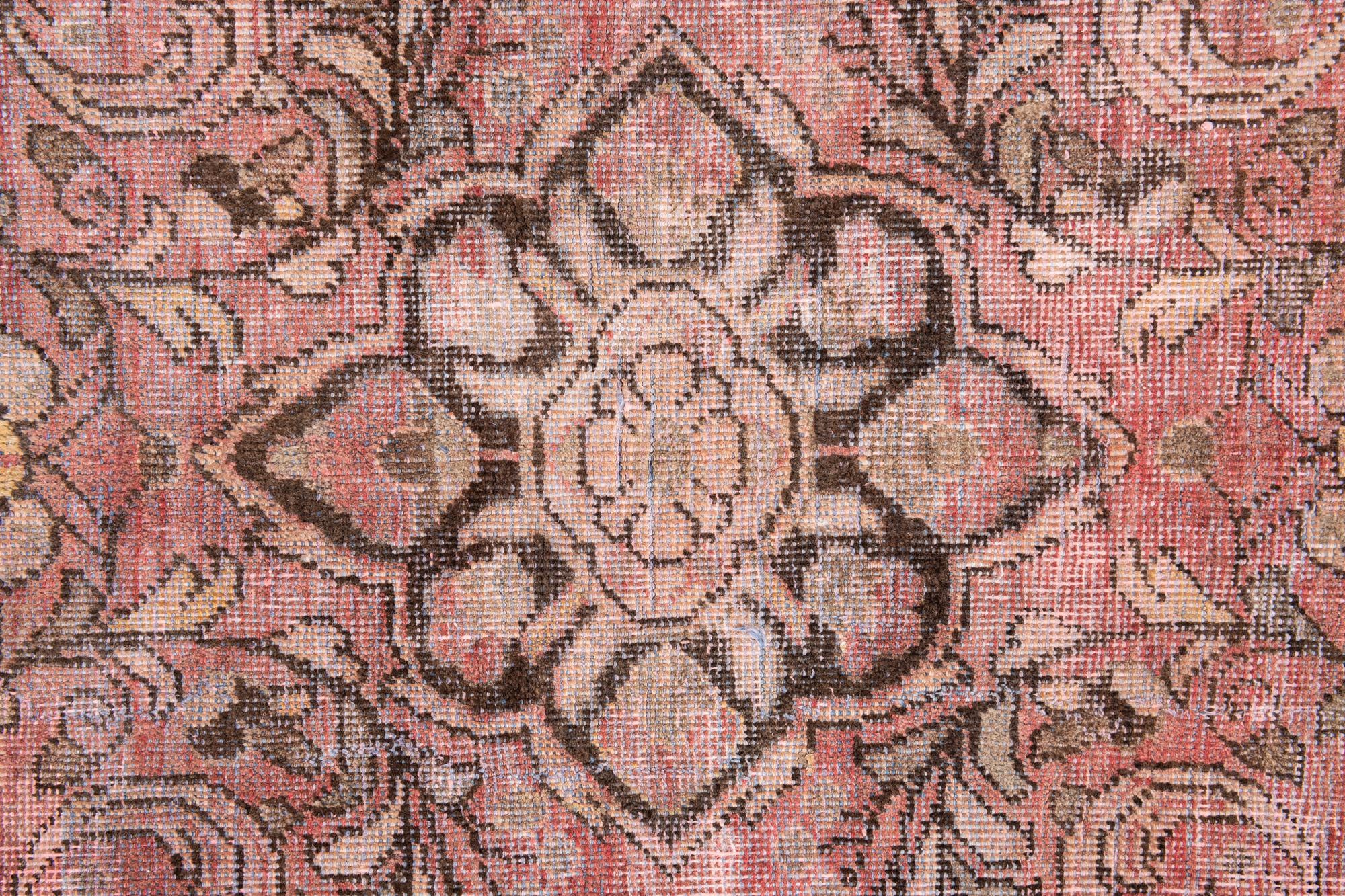 3' 9 x 5' 8 Hand Knotted Ultra Vintage Persian Wool Rug