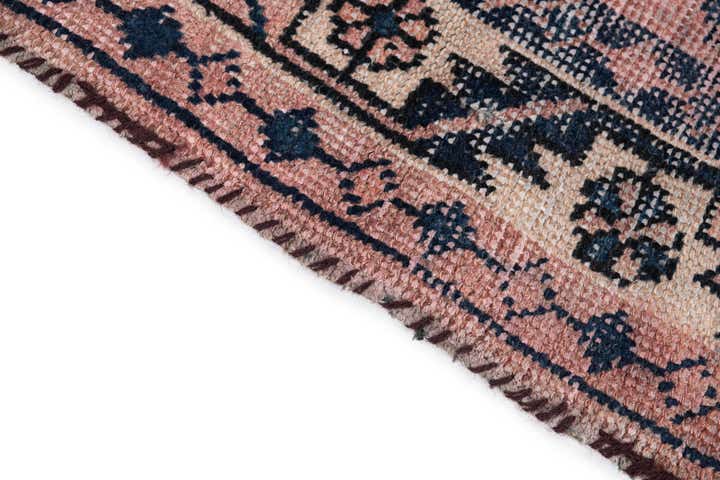 4' 8 x 6' 10 Hand Knotted Ultra Vintage Persian Wool Rug