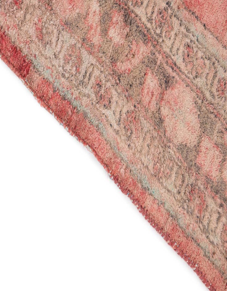 Detail image of 5' 3 x 9' 3  Hand Knotted Ultra Vintage Persian Wool Rug