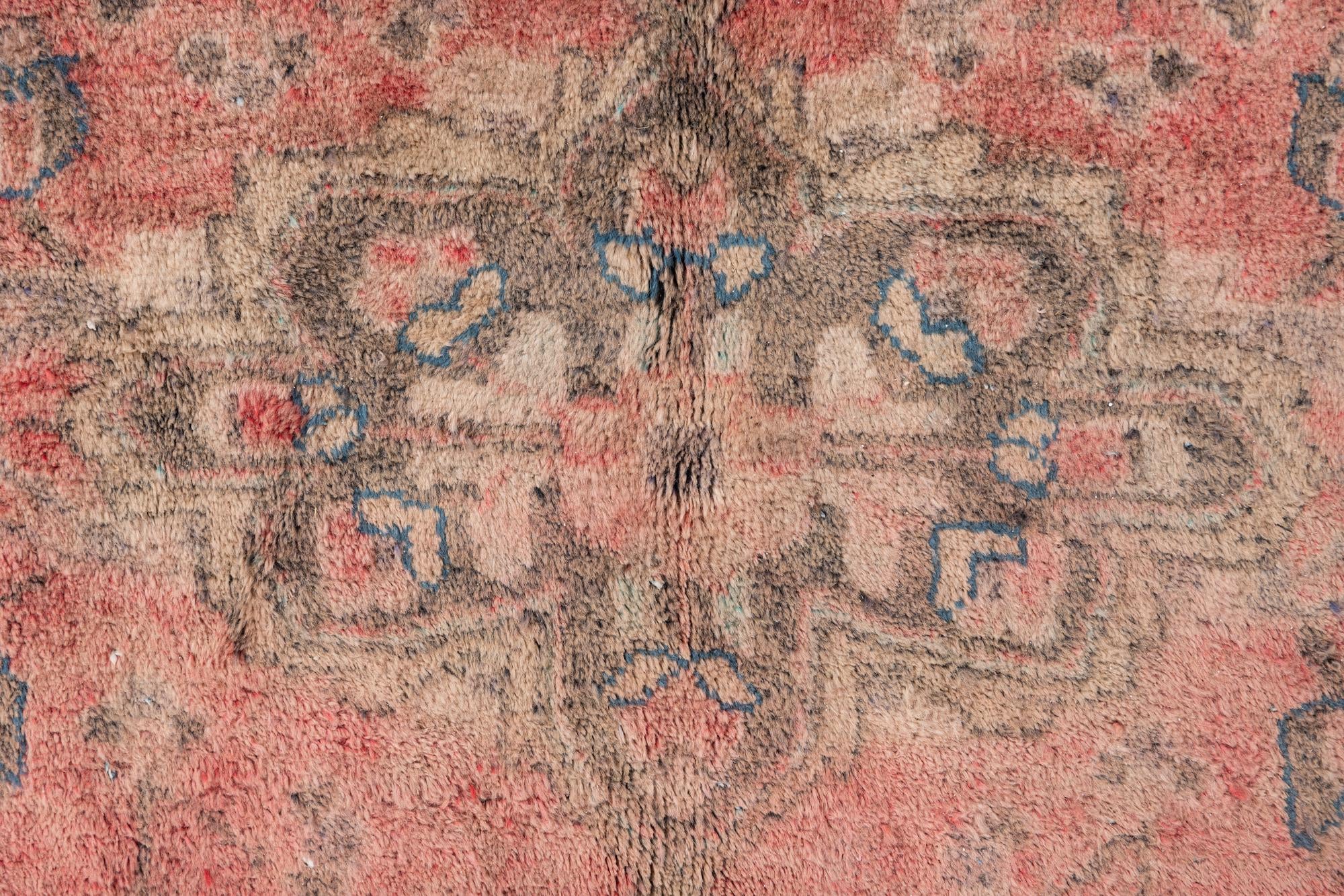 5' 3 x 9' 3 Hand Knotted Ultra Vintage Persian Wool Rug