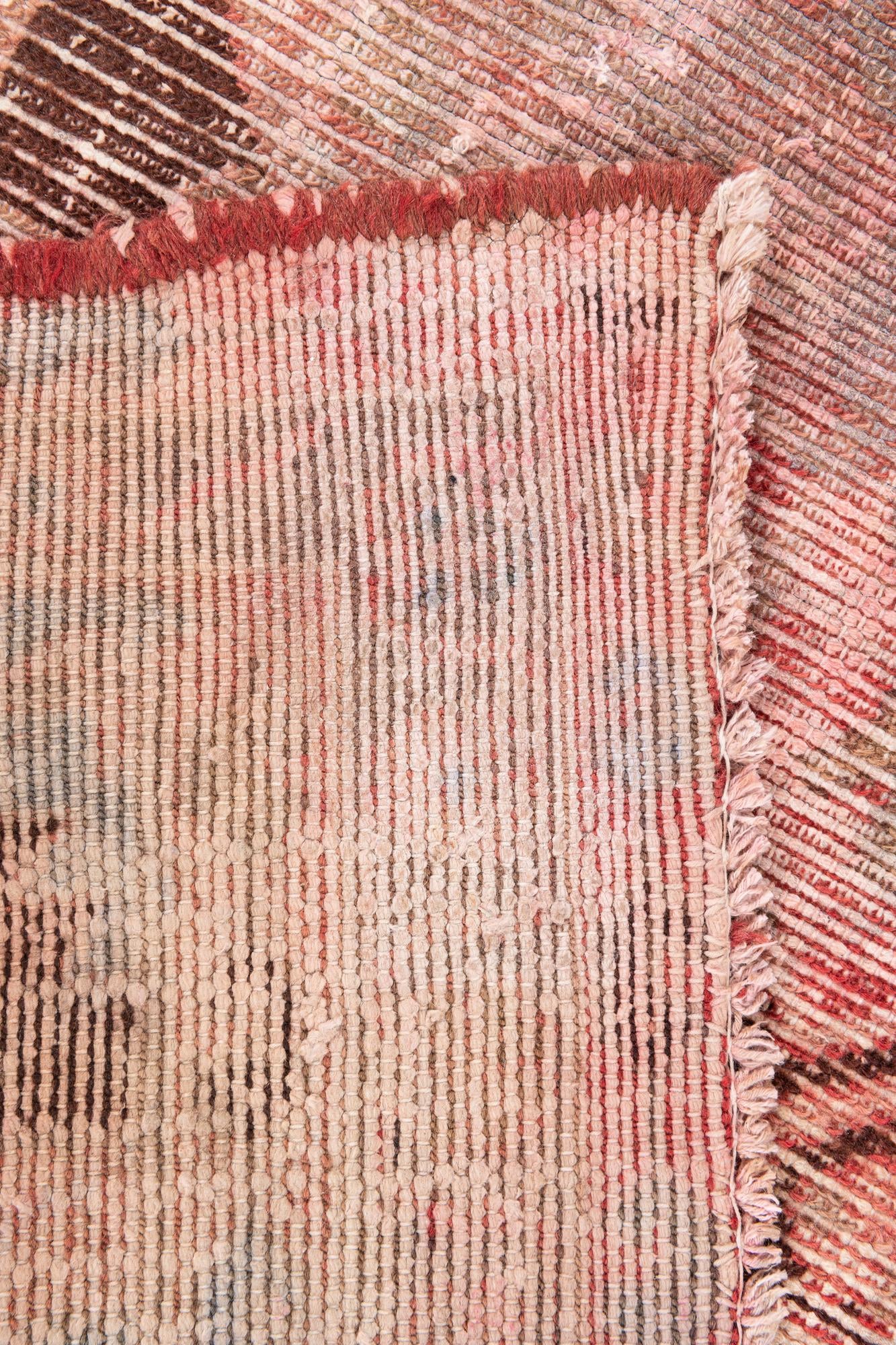 130cm x 190cm anudado a mano Ultra Vintage Alfombra Persa Lana