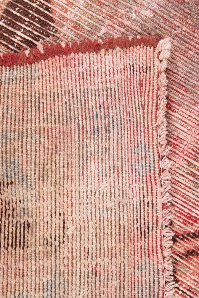 4' 4 x 6' 3 Hand Knotted Ultra Vintage Persian Wool Rug