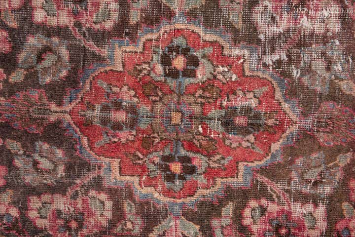 5' x 7' 5 Hand Knotted Ultra Vintage Persian Wool Rug