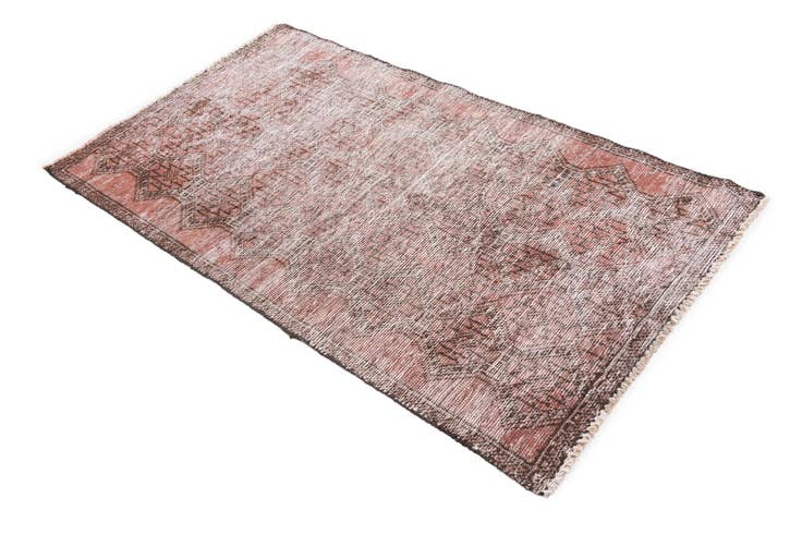Detail image of 2' 10 x 5' 1 Hand Knotted Ultra Vintage Persian Wool Rug
