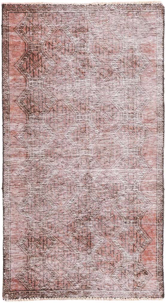 2' 10 x 5' 1 Hand Knotted Ultra Vintage Persian Wool Rug