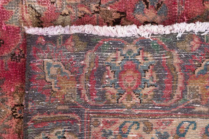 5' 10 x 9' 1 Hand Knotted Ultra Vintage Persian Wool Rug