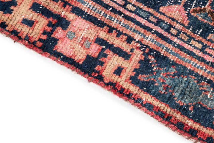 4' 2 x 6' 5 Hand Knotted Ultra Vintage Persian Wool Rug