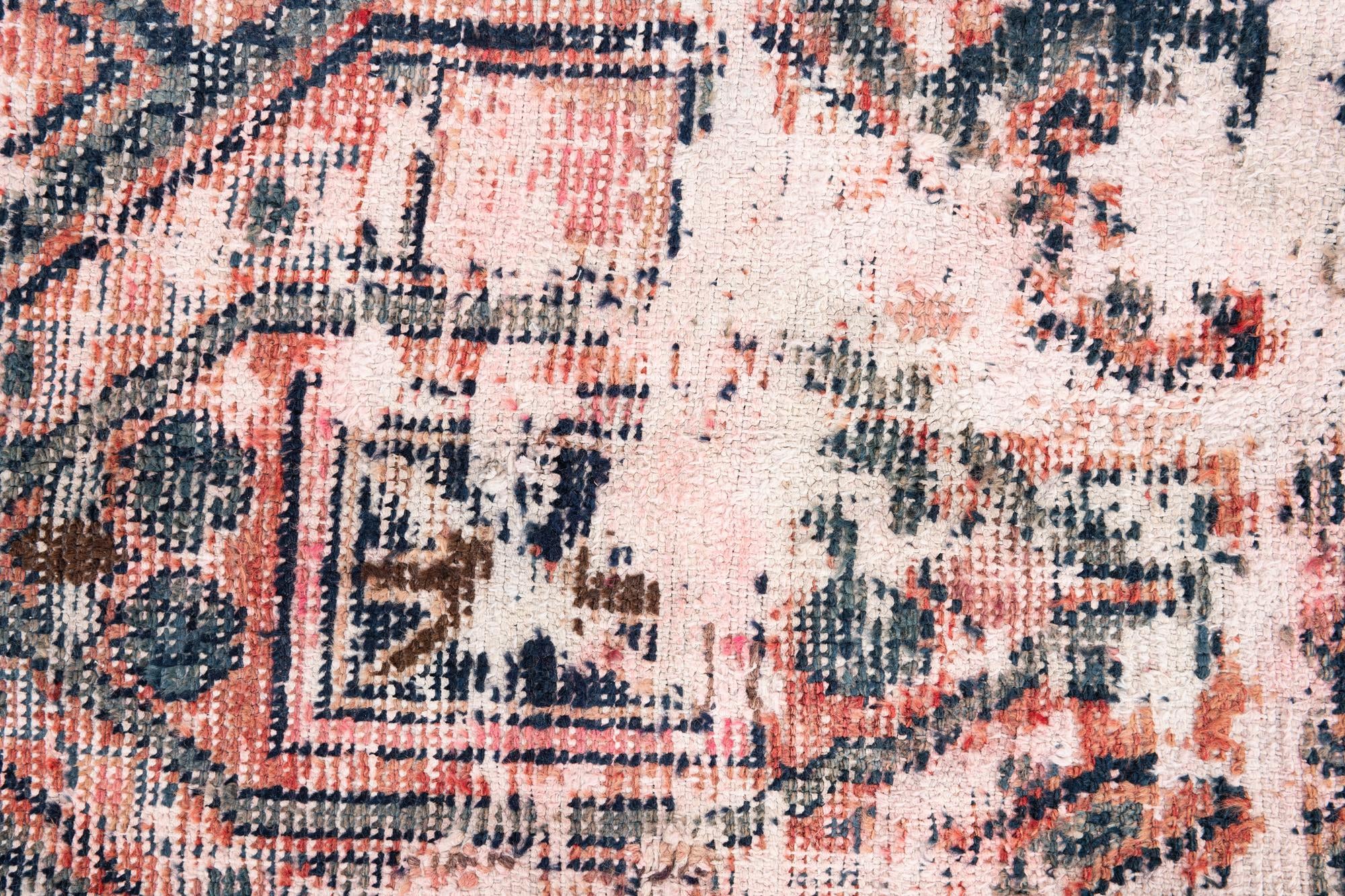 4' 2 x 6' 5 Hand Knotted Ultra Vintage Persian Wool Rug