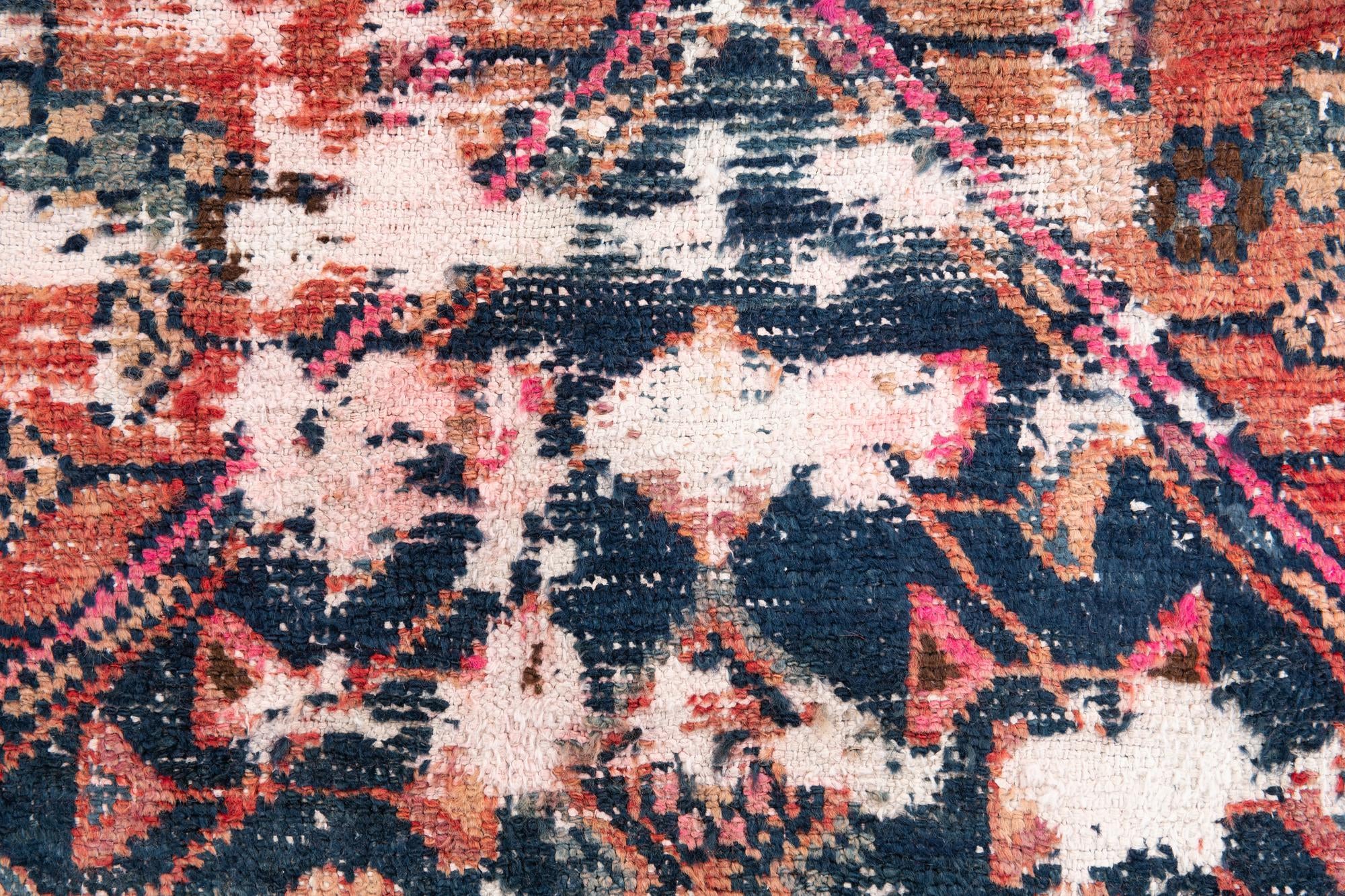 4' 2 x 6' 5 Hand Knotted Ultra Vintage Persian Wool Rug