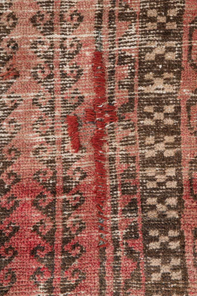 3' x 4' 7 Hand Knotted Ultra Vintage Persian Wool Rug