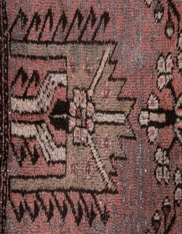 Detail image of 3' 10 x 5' 10  Hand Knotted Ultra Vintage Persian Wool Rug