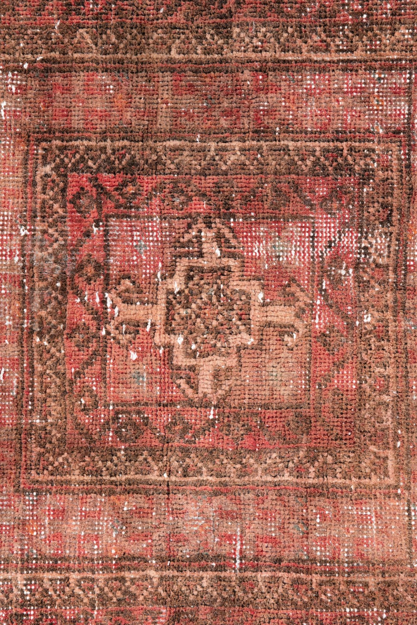 3' 6 x 6' 2 Hand Knotted Ultra Vintage Persian Wool Rug