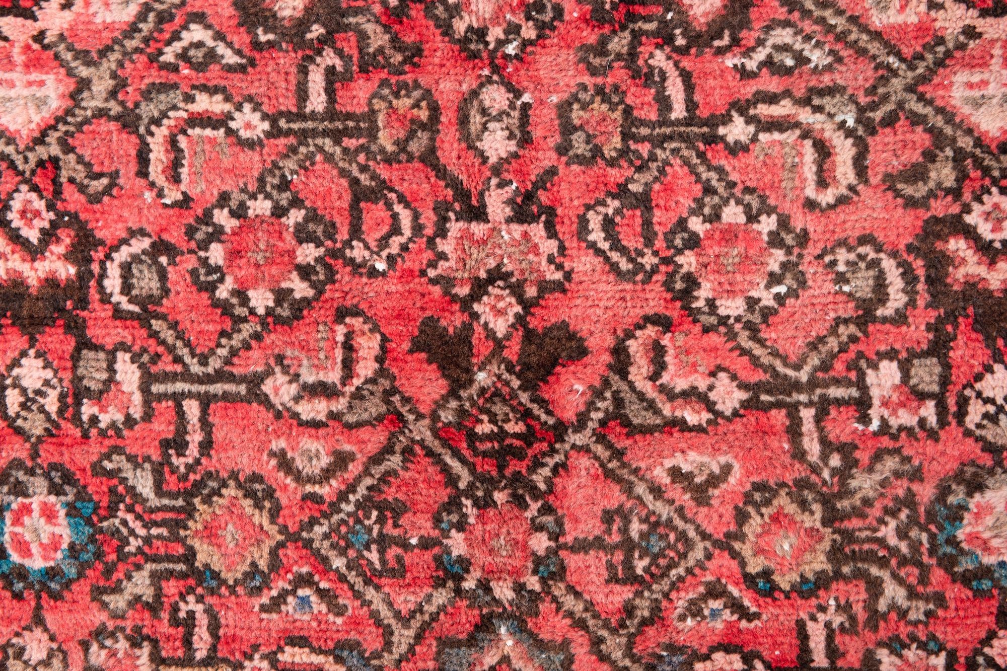 4' x 6' 7 Hand Knotted Ultra Vintage Persian Wool Rug