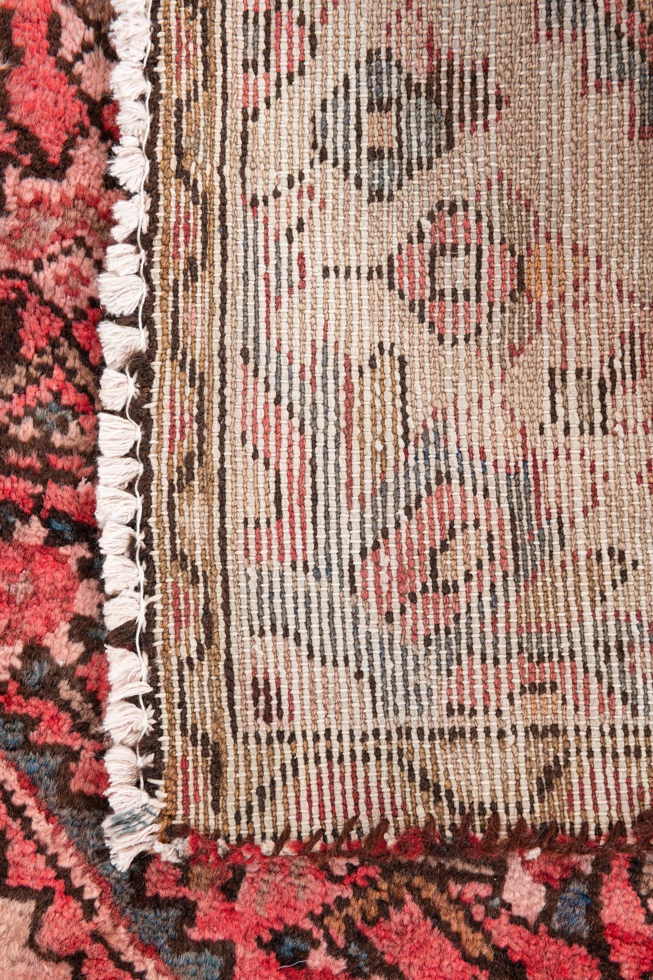 4' x 6' 7 Hand Knotted Ultra Vintage Persian Wool Rug