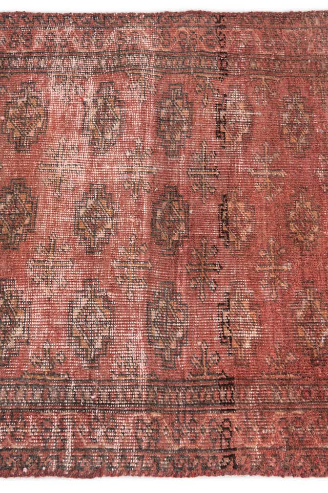 75cm x 130cm Hand Knotted Ultra Vintage Persian Wool Rug