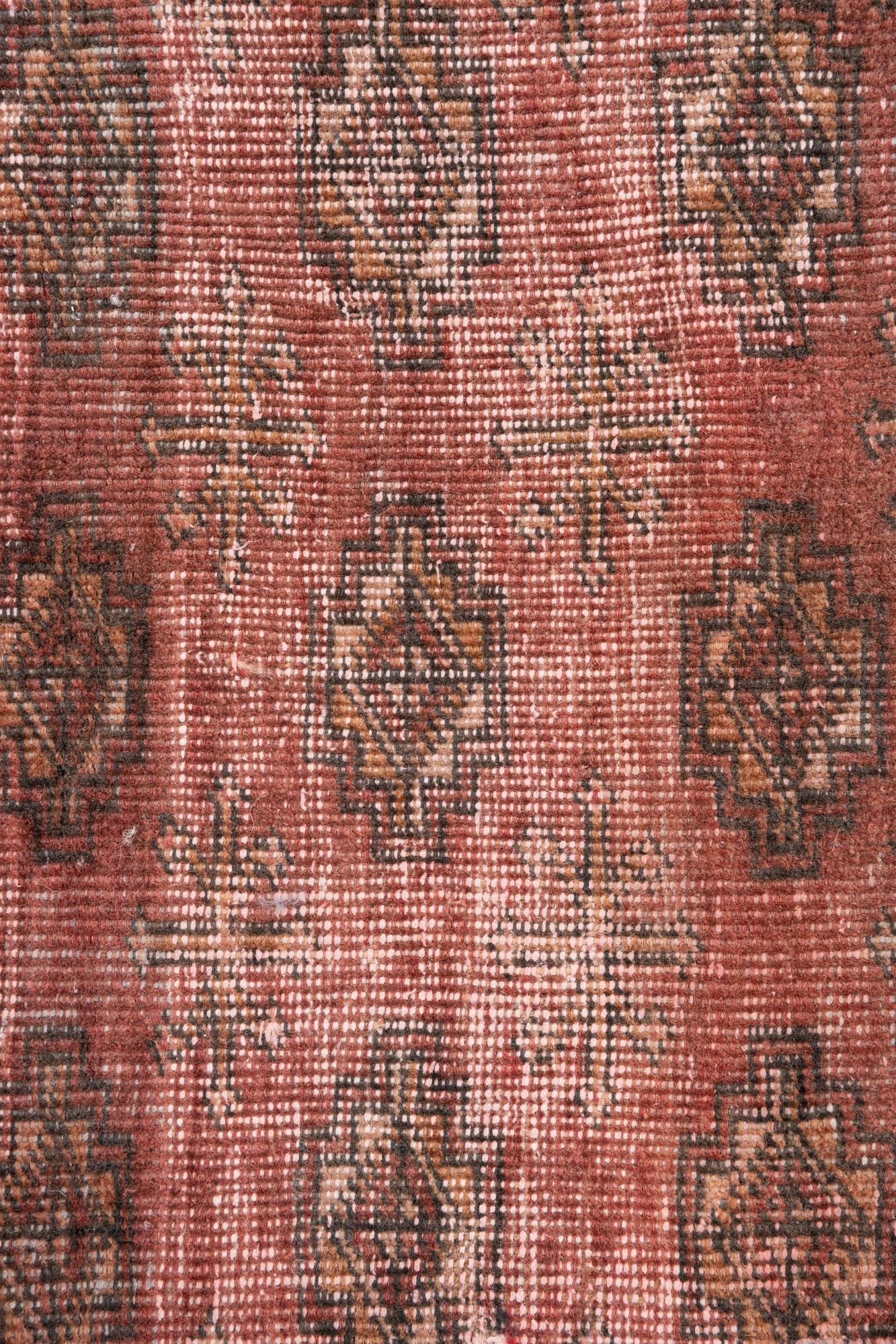 75cm x 130cm Hand Knotted Ultra Vintage Persian Wool Rug