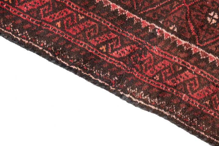 2' 7 x 4' 2 Hand Knotted Ultra Vintage Persian Wool Rug