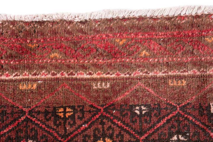 2' 7 x 4' 2 Hand Knotted Ultra Vintage Persian Wool Rug