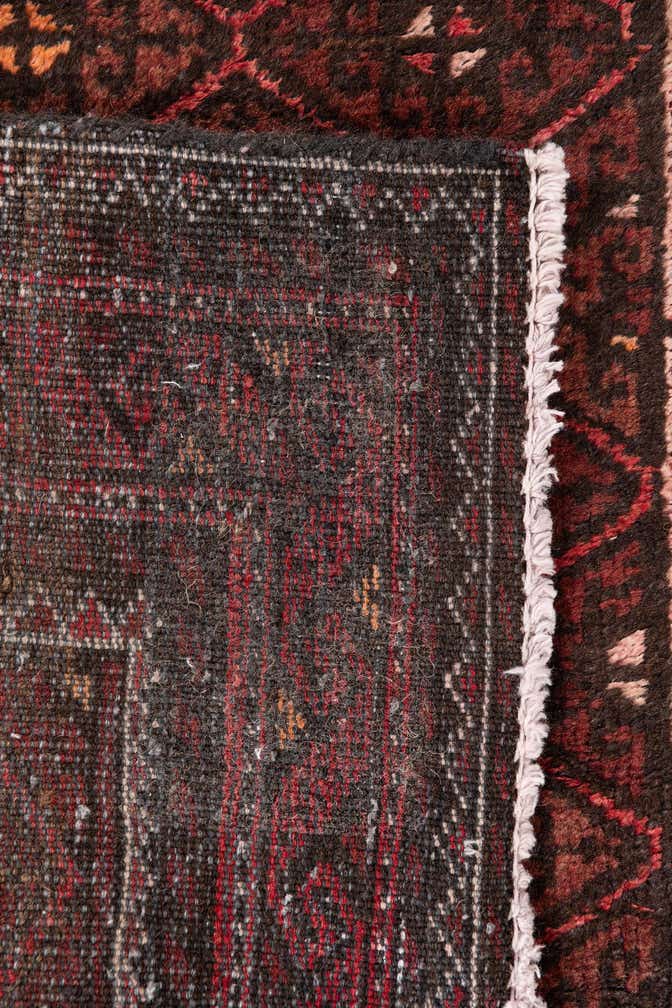 2' 7 x 4' 2 Hand Knotted Ultra Vintage Persian Wool Rug