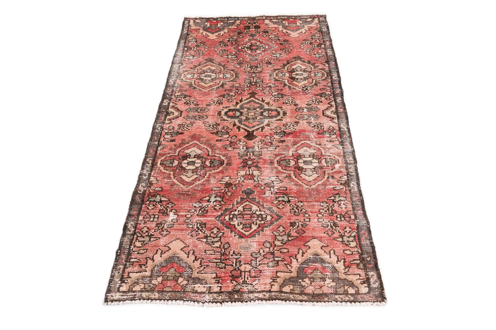 2' 9 x 5' 4 Hand Knotted Ultra Vintage Persian Wool Rug