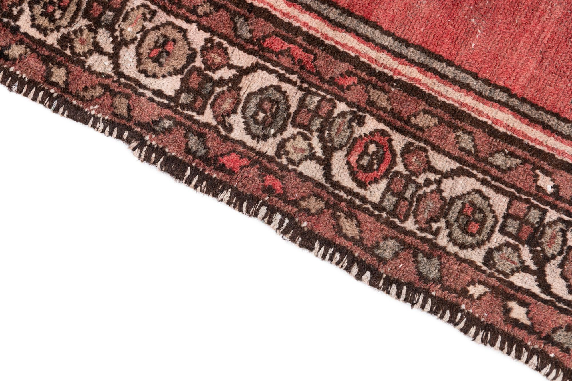 4' 2 x 6' 6 Hand Knotted Ultra Vintage Persian Wool Rug