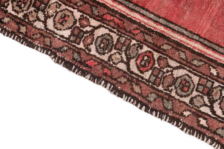 4' 2 x 6' 6 Hand Knotted Ultra Vintage Persian Wool Rug