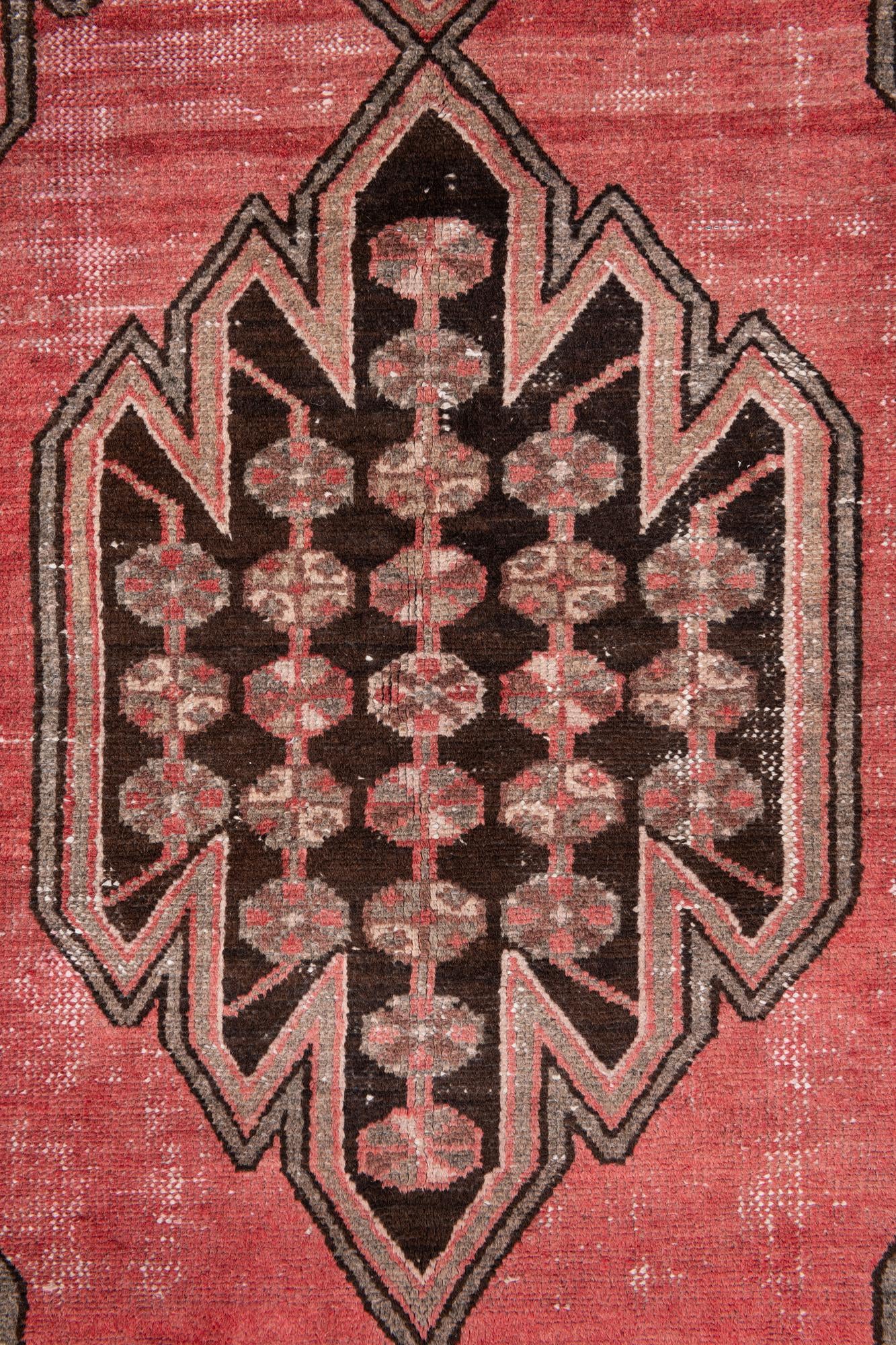 4' 2 x 6' 6 Hand Knotted Ultra Vintage Persian Wool Rug