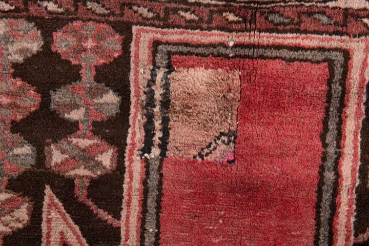 4' 2 x 6' 6 Hand Knotted Ultra Vintage Persian Wool Rug
