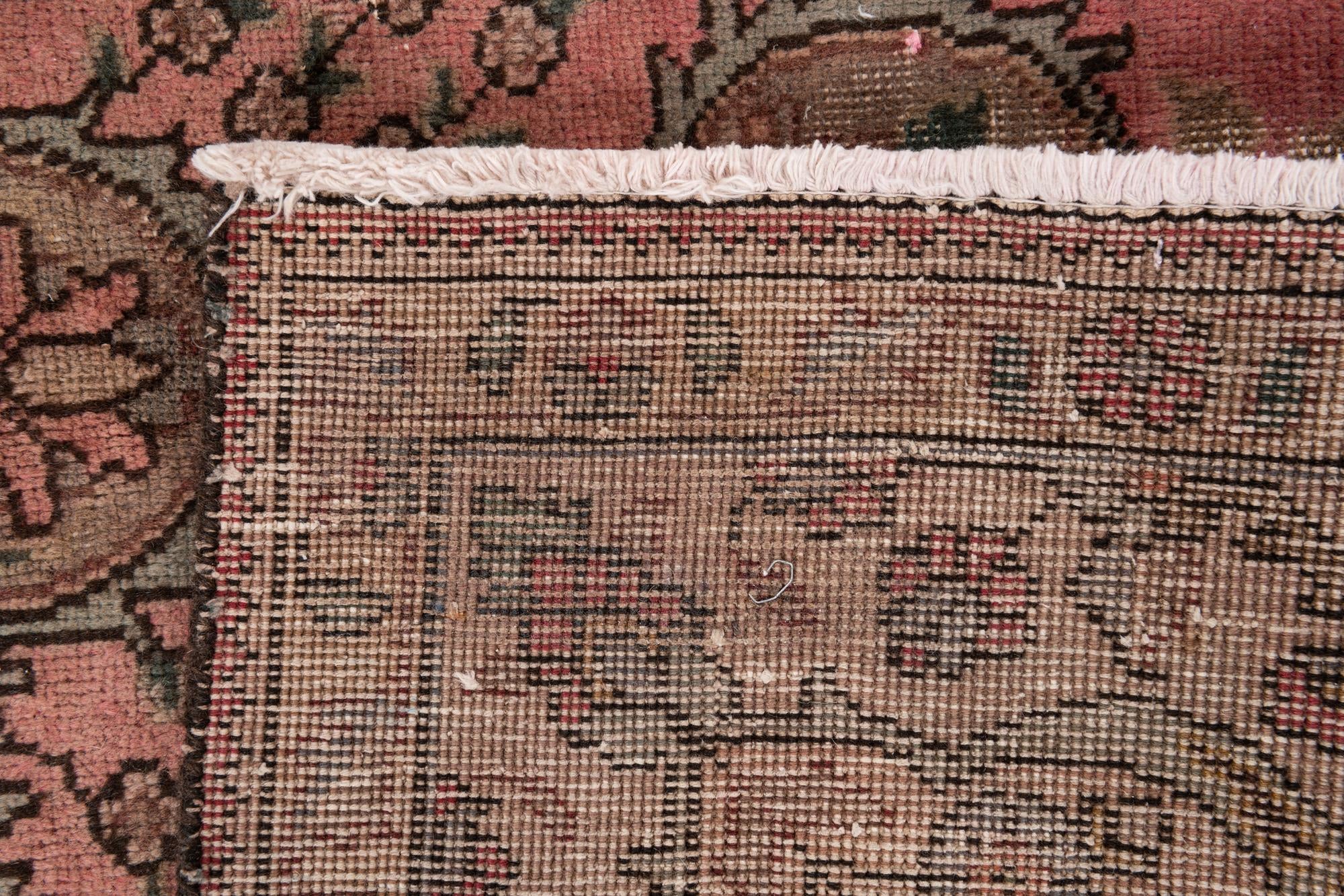 4' 10 x 7' 10 Hand Knotted Ultra Vintage Persian Wool Rug