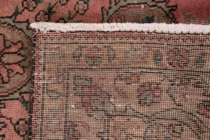 4' 10 x 7' 10 Hand Knotted Ultra Vintage Persian Wool Rug