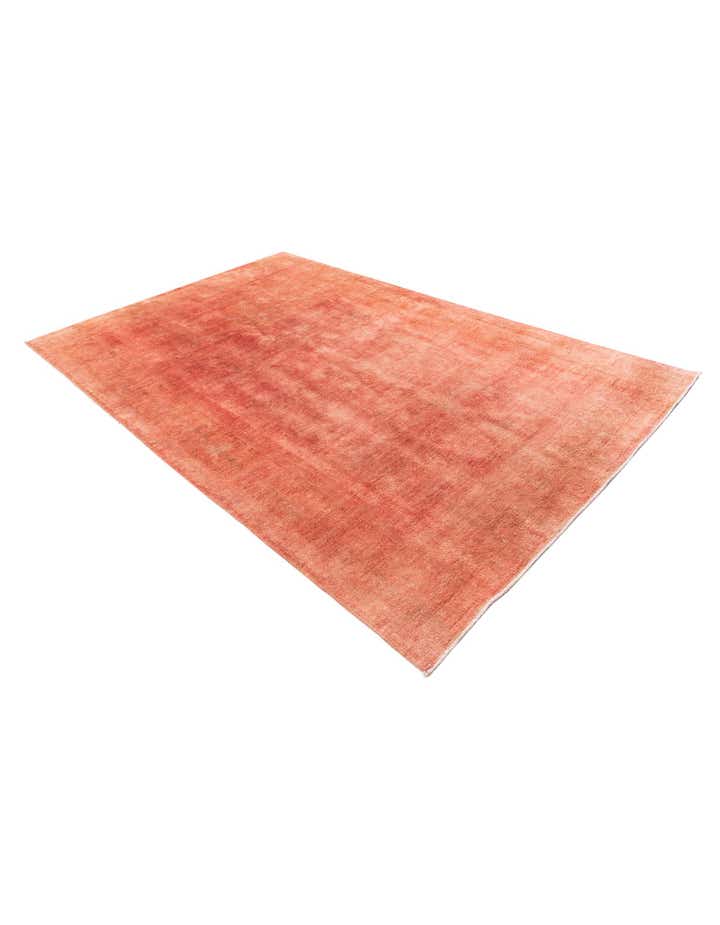 6' 7 x 10' 1 Hand Knotted Ultra Vintage Persian Wool Rug