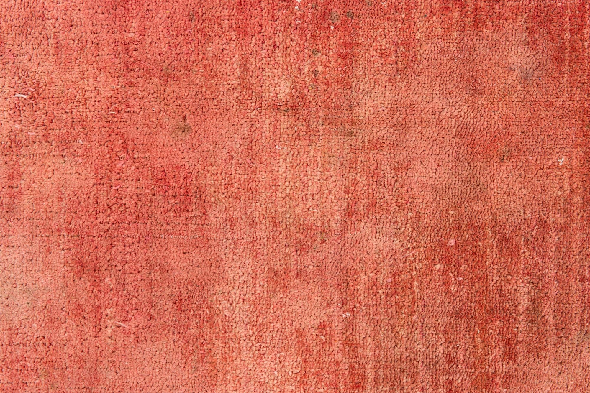 6' 7 x 10' 1 Hand Knotted Ultra Vintage Persian Wool Rug
