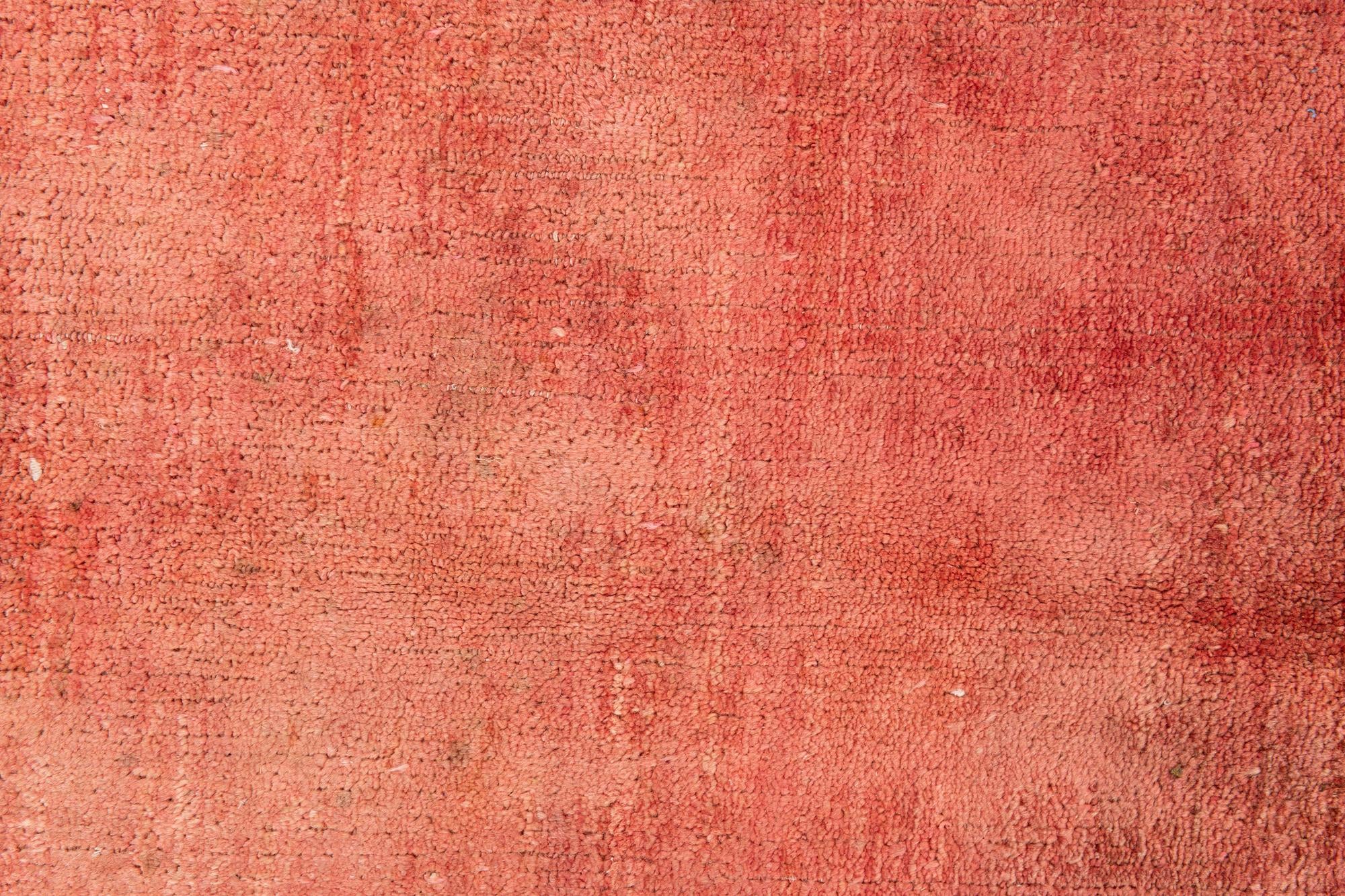 6' 7 x 10' 1 Hand Knotted Ultra Vintage Persian Wool Rug