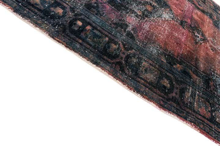 4' 9 x 8' 6 Hand Knotted Ultra Vintage Persian Wool Rug