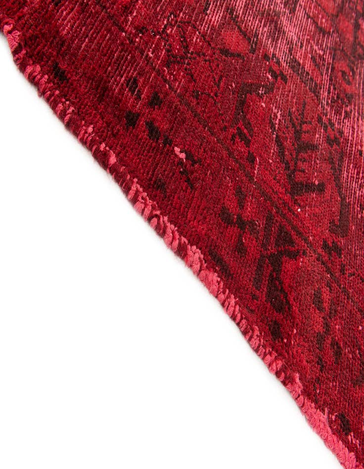 Detail image of 4' 5 x 6' 7  Hand Knotted Ultra Vintage Persian Wool Rug