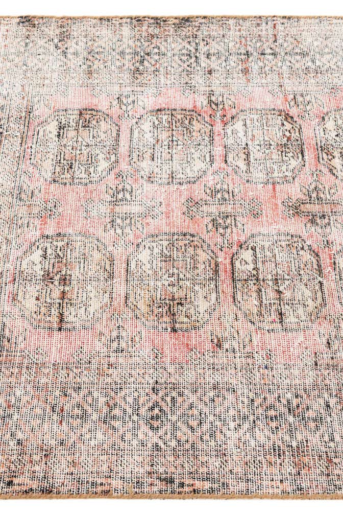 3' x 4' 9 Hand Knotted Ultra Vintage Persian Wool Rug