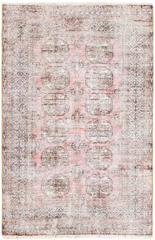 3' x 4' 9 Hand Knotted Ultra Vintage Persian Wool Rug