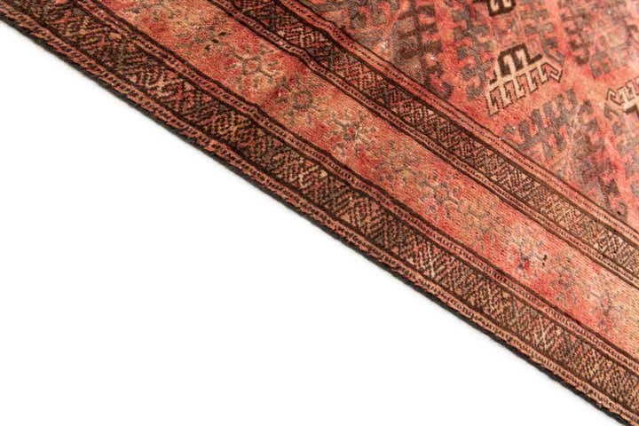 4' 1 x 6' Hand Knotted Ultra Vintage Wool Rug