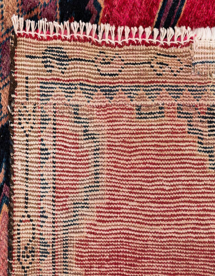 Detail image of 3' 2 x 4' 7  Hand Knotted Ultra Vintage Persian Wool Rug