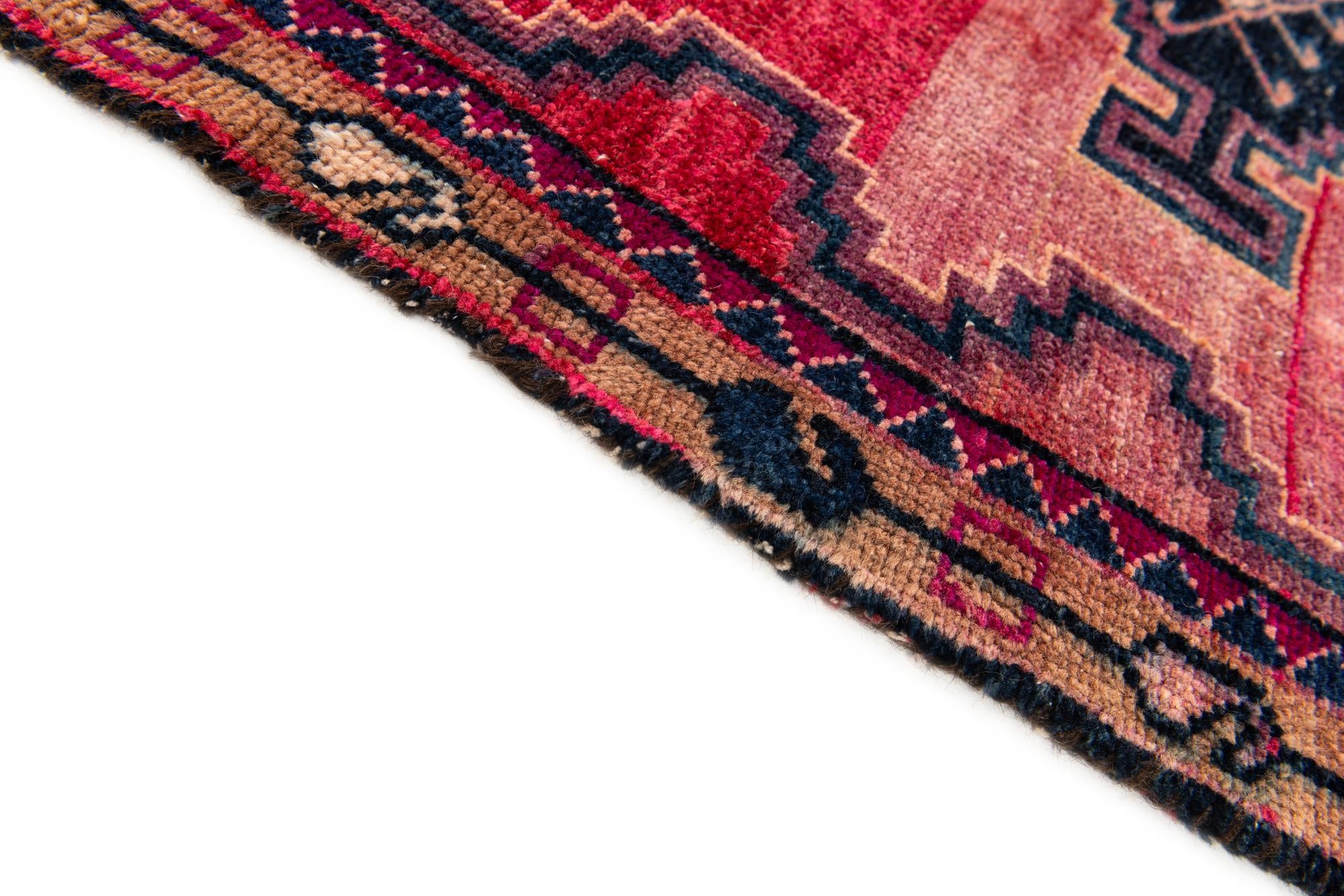 3' 2 x 4' 7 Hand Knotted Ultra Vintage Persian Wool Rug
