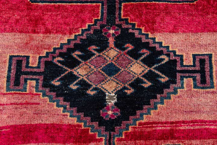 3' 2 x 4' 7 Hand Knotted Ultra Vintage Persian Wool Rug