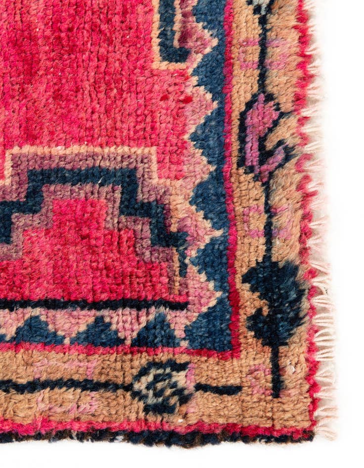 Detail image of 3' 2 x 4' 7  Hand Knotted Ultra Vintage Persian Wool Rug