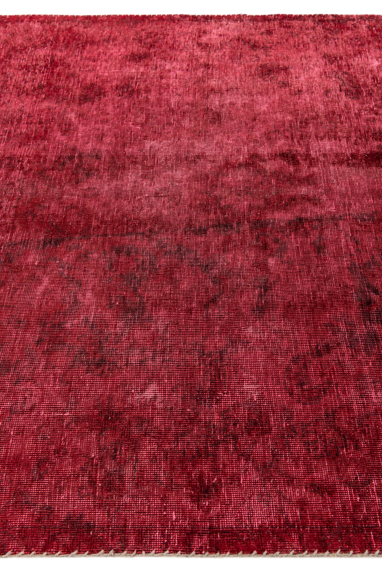 4' 6 x 7' 6 Hand Knotted Ultra Vintage Persian Wool Rug