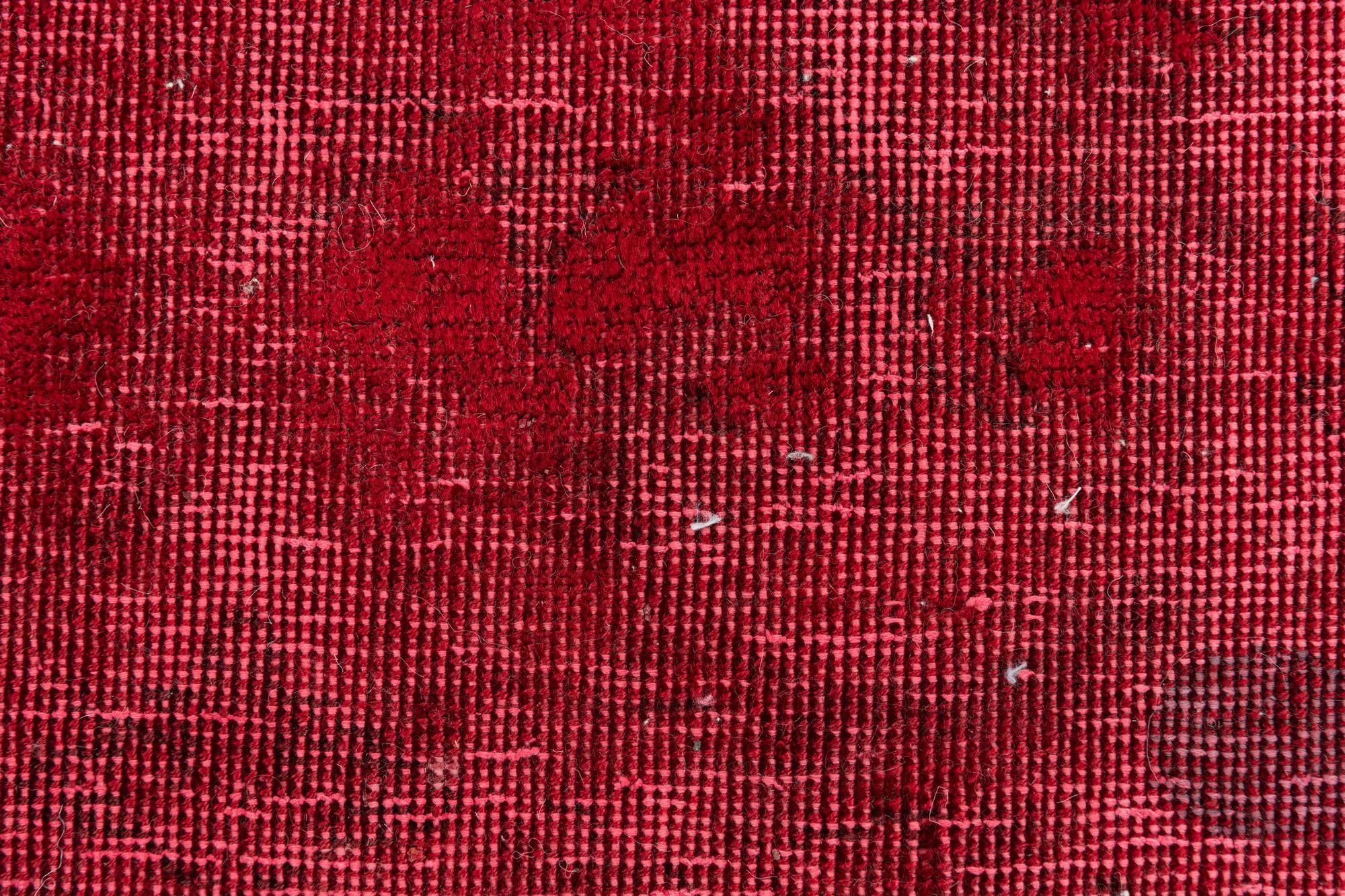 4' 6 x 7' 6 Hand Knotted Ultra Vintage Persian Wool Rug
