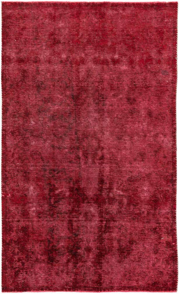 4' 6 x 7' 6 Hand Knotted Ultra Vintage Persian Wool Rug